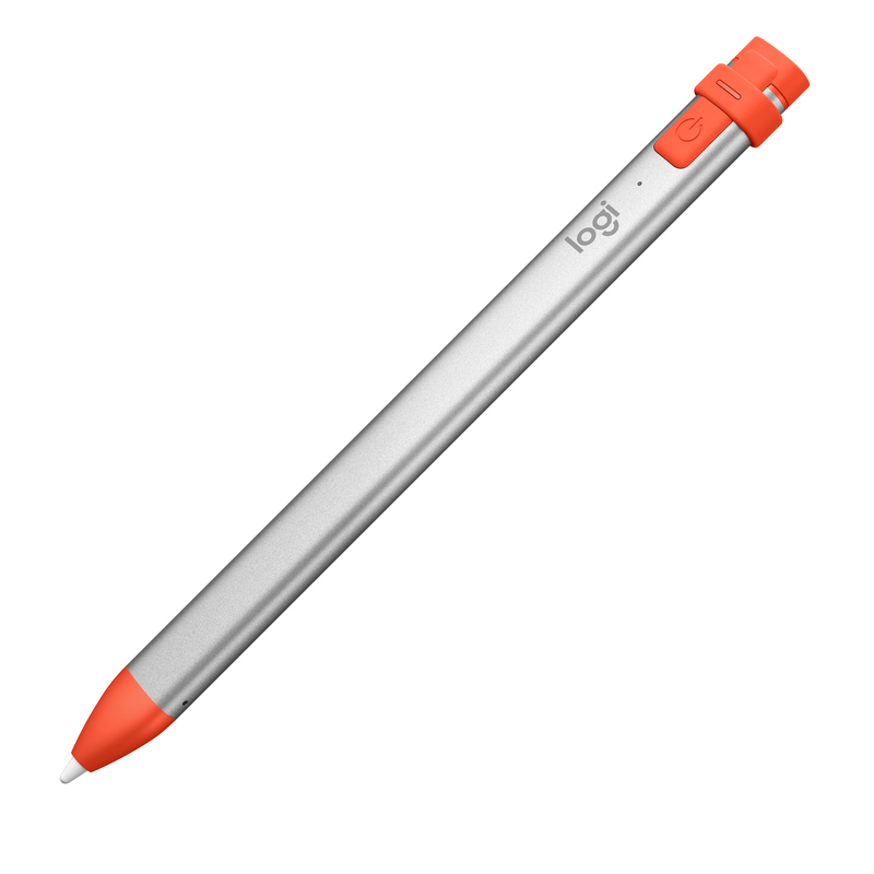Logitech 914-000034 Crayon Digital Pencil Orange for iPad Pro 12.9-inch (3rd gen)/iPad Pro 11-inch/iPad (7th gen)/iPad (6th (gen)/iPad Air (3rd gen)/iPad mini 5/iOS 12.2 and above