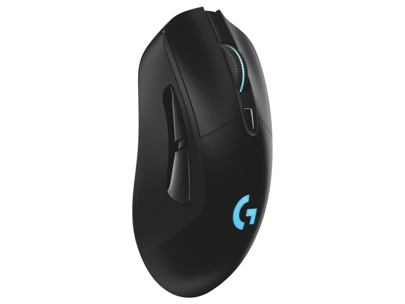 Logitech G 910-005641 G703 LIGHTSPEED Wireless Gaming Mouse with HERO 16K Sensor/LIGHTSYNC RGB/POWERPLAY Compatible/Lightweight 95g+10g Optional/100-16000 DPI/Rubber Side Grips