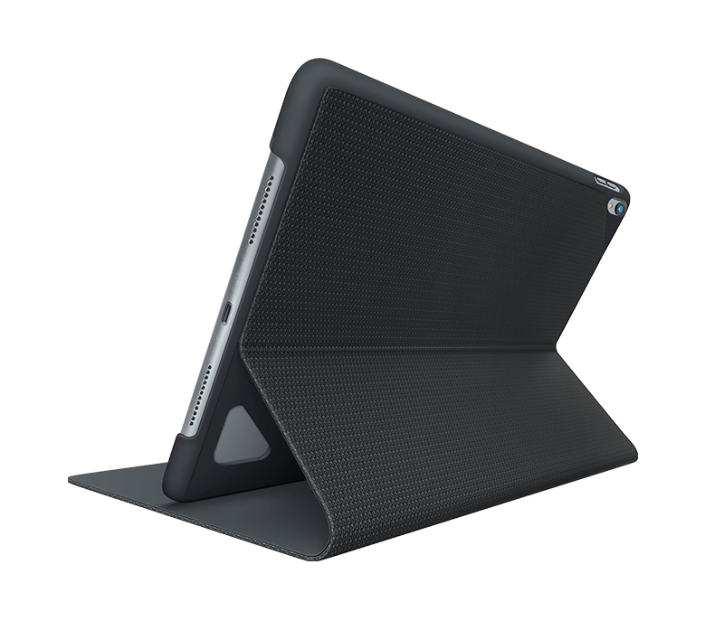 Logitech Hinge Slim and Flexible Case Black with Any-Angle Stand for iPad Pro 9.7-Inch