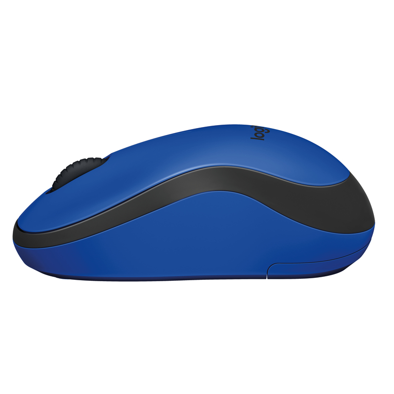 Logitech M220 Rf Wireless Optical Mouse Black/Blue Ambidextrous