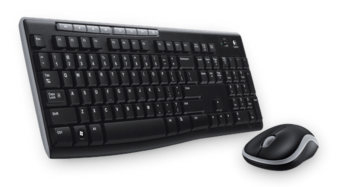 Logitech 920-004519 MK270 Wireless Keyboard and Mouse Combo (US English)