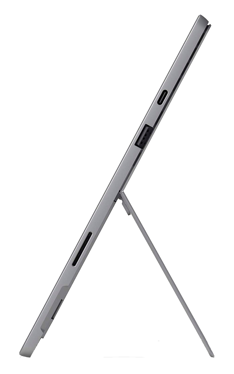 جهاز Microsoft Surface Pro 7 بالمعالج i5-1035G4/ ذاكرة الوصول العشوائي 8 جيجابايت/محرك أقراص صلبة من النوع SSD سعة 128 جيجابايت/بلاتيني + غطاء أسود