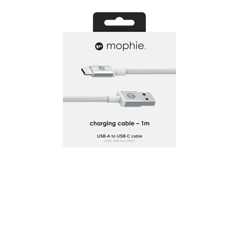Mophie USB-A to USB-C Cable 1m White