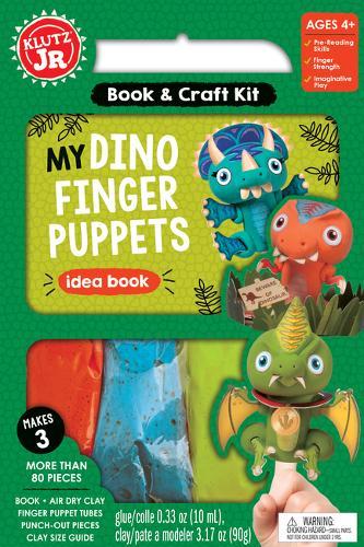 My Dino Finger Puppets | Klutz