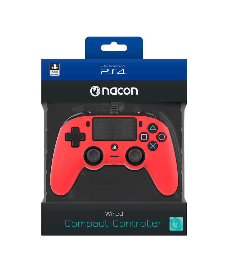 Nacon Red Controller for PS4