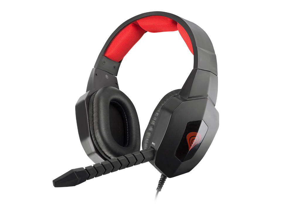 Genesis Natec H59 Binaural Headset Black/Red