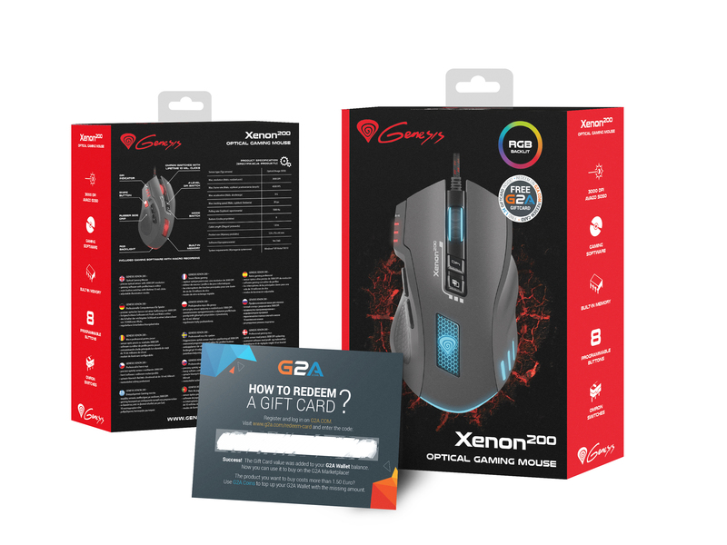Genesis Xenon 200 Gaming Mouse