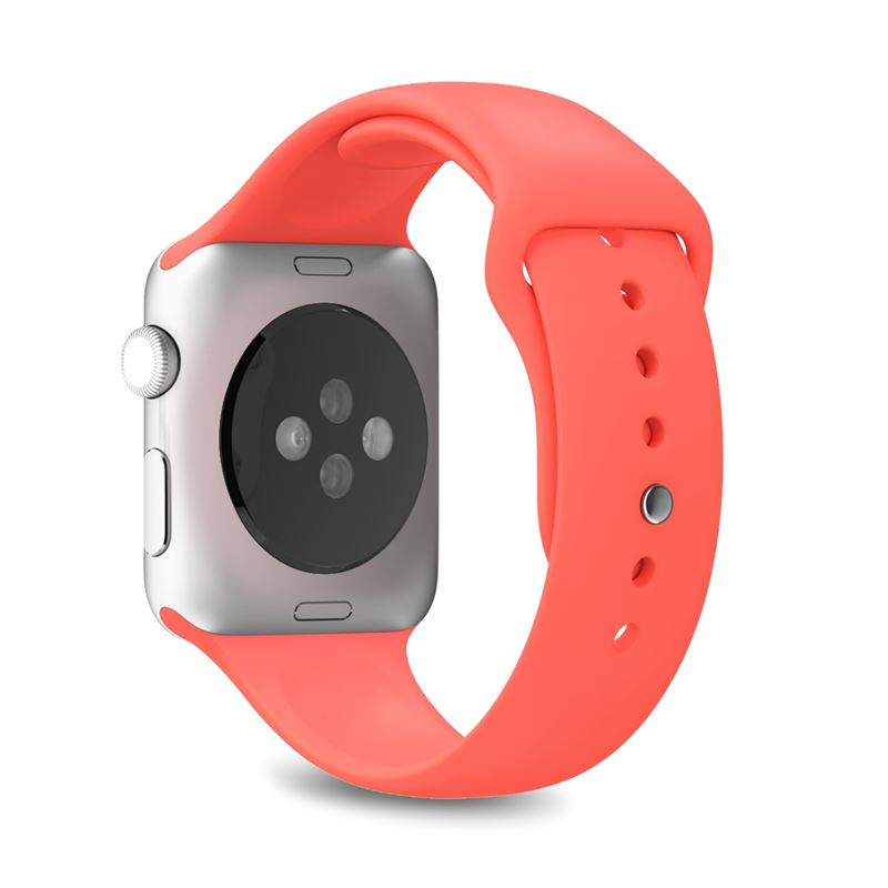 Puro Silicone Band 42-44mm Living Coral for Apple Watch (Compatible with Apple Watch 42/44/45mm)