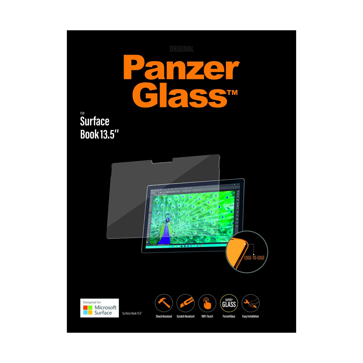 PanzerGlass Screen Protector for Surface Book 13.5-inch