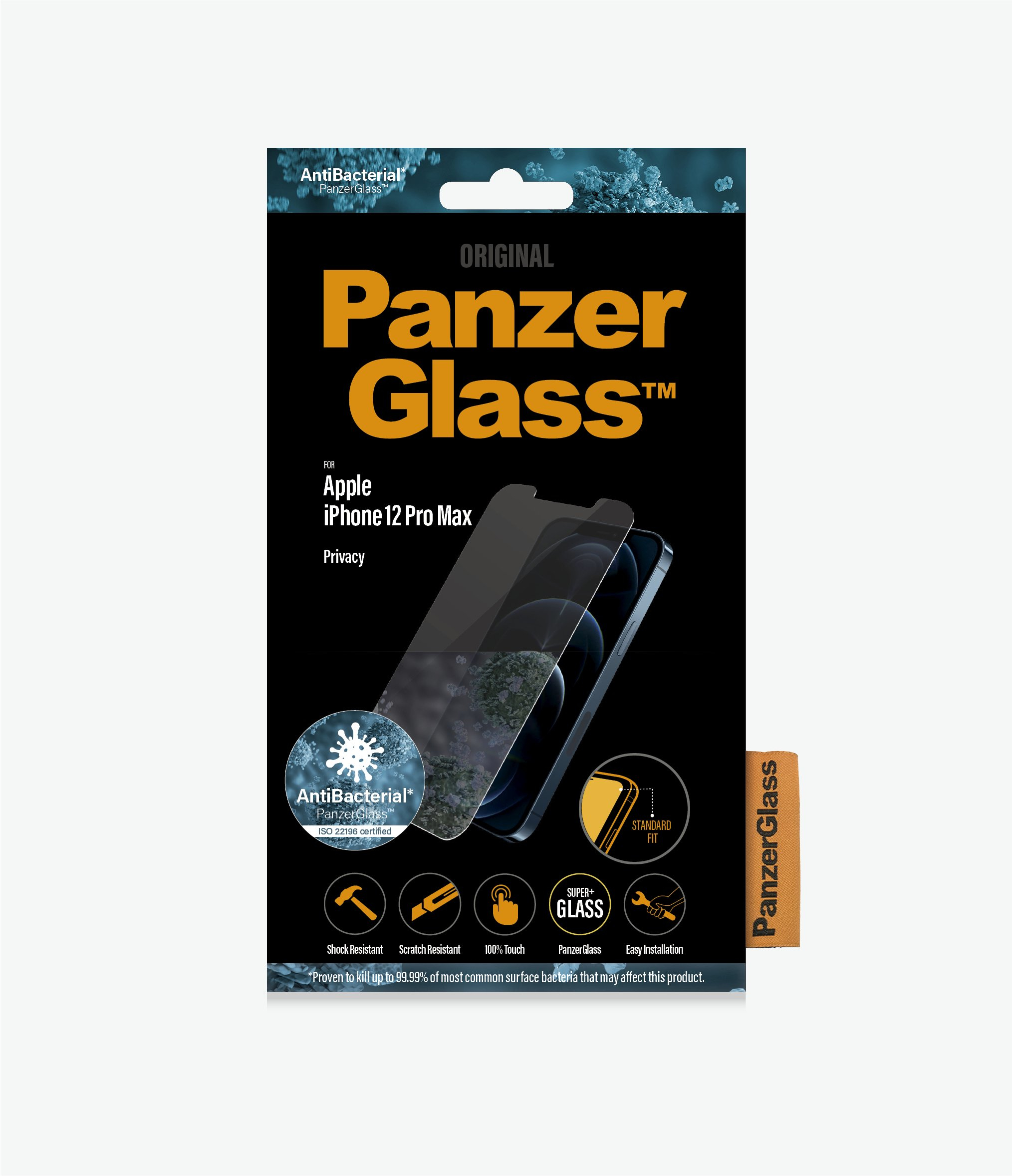 Panzer Glass Standard Fit Privacy for iPhone 12 Pro Max