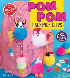 Pom-Pom Backpack Clips | Klutz
