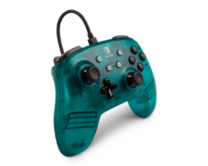 PowerA Enhanced Wired Controller for Switch Teal Frost