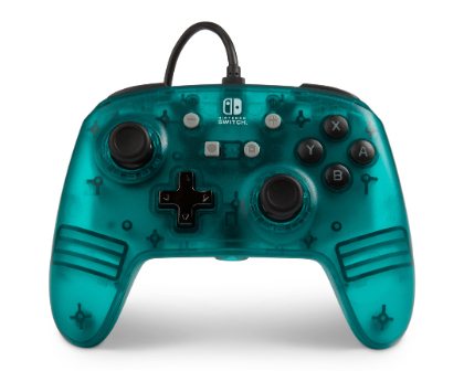PowerA Enhanced Wired Controller for Switch Teal Frost