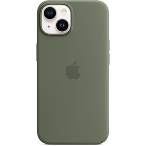 Apple Silicone Case with MagSafe for iPhone 14 - Olive