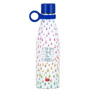 Legami Vacuum Insulated Water Bottle - Hot & Cold 500 ml - After Rain