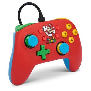 PowerA Nano Wired Controller For Nintendo Switch - Mario Medley