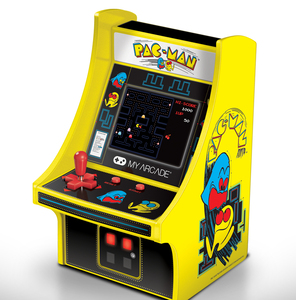 جهاز My Arcade Pac-Man Micro Player لألعاب ريترو أركيد باللون الأصفر/ الأسود