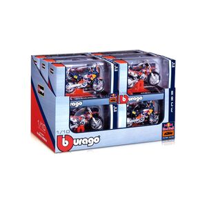 Bburago 18-51073 Red Bull Ktm Motorcycle 1.18 Scale Die-Cast Model Car (Assortment - Includes 1)