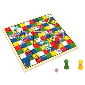 Tooky Toy 2 In 1 Games Ludo & Snakes & Ladders Board Game