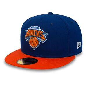New Era NBA Basic New York Knicks 59Fifty Men's Cap - Blue - 7-1/4