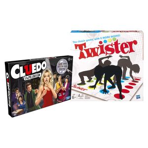 Hasbro Promo Hg Twister & Clue Do Liars