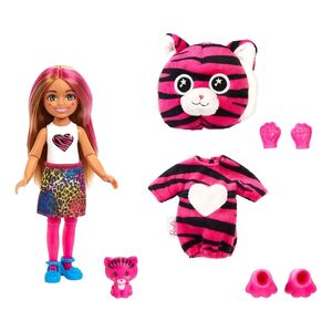 Barbie Cutie Reveal Jungle Series Chelsea Tiger Doll HKR15