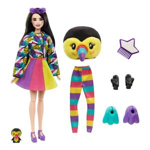 Barbie Cutie Reveal Jungle Series Toucan Doll HKR00