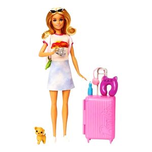 Barbie Travel Doll Refreshed HJY18
