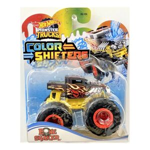Hot Wheels Monster Trucks Color Shifters Bone Shaker Diecast Car HGX07