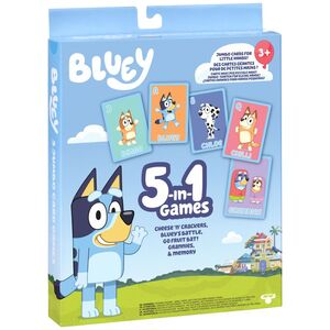 Bluey 5 In 1 Games Cards Set 13032