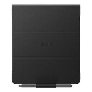 Amazon Scribe Leather Folio Cover with Magnetic Attach for Kindle Scribe - Black