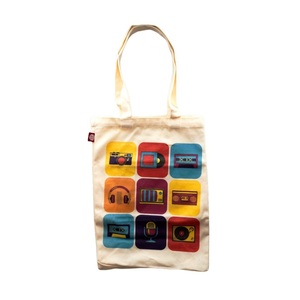 Qatar Media Corp Canvas Media Icon Tote Bag