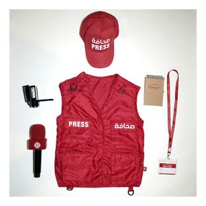 Qatar Media Corp Kids' Journalist Costume Set