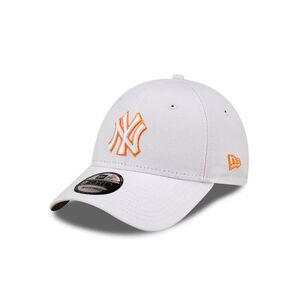 New Era MLB New York Yankees Neon Outline 9Forty Men's Cap - White (One Size)