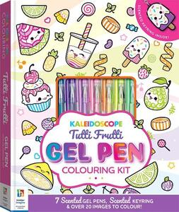 Kaleidoscope Colouring Tutti Frutti Gel Pen Colouring Kit | Hinkler Pty Ltd