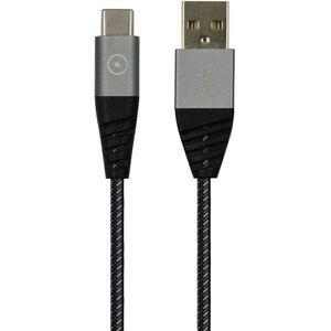 Muvit Tiger Cable Ultra Resistant Type-C 3A 1.2M Grey