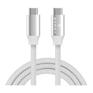 Smart 100W PD USB-C To USB-C Cable - White