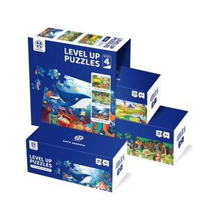 Panda Juniors Level Up 3-in-1 Jigsaw Puzzle - Step 4- The Mysterious Nature (54/72/88 Pieces) (PJ001-4-2)