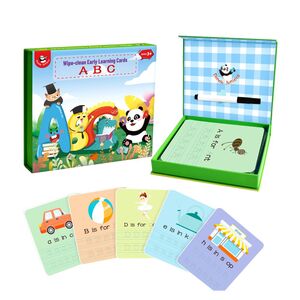 Panda Juniors Wiple-Clean Early Learning Cards - ABC (PJ003-3)