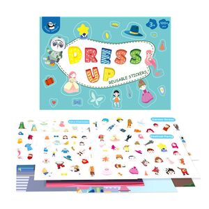 Panda Juniors Reusable Stickers - Dress Up (PJ013-3)