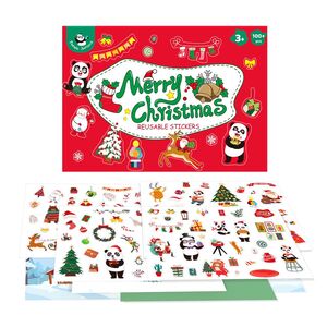 Panda Juniors Reusable Stickers - Merry Christmas (PJ013-5)