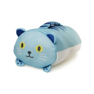 Kikkerland Handy Cat Laundry Bag - Blue