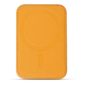 Hyphen MagSafe Wallet Single Pocket Holder for Smartphones - Orange