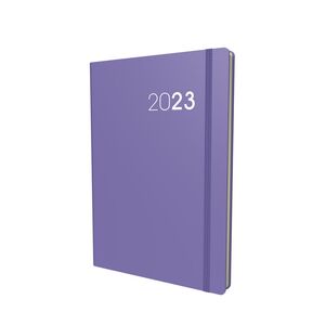 Collins Debden Legacy A5 Week To View Diary 2023 - Purple