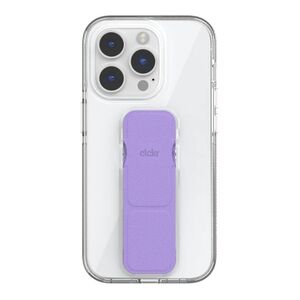 CLCKR Clear Stand & Grip Case for iPhone 14 Pro - Purple