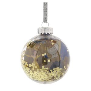 Disney Beauty And The Beast Sequin 2D Bauble