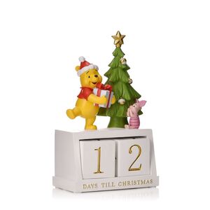 Disney Winnie Resin Christmas Count Down Calendar
