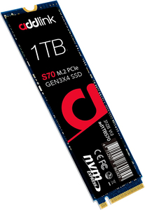 Addlink S70 - 1TB SSD M.2 PCIe Gen3x4 NVMe 2280