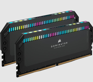 Corsair Dominator Platinum RGB 32GB (2x16GB) DDR5 DRAM 5600MHz - Black