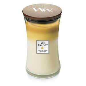 Woodwick Candle Trilogy Large Hourglass Fruits Of Summer 610g
